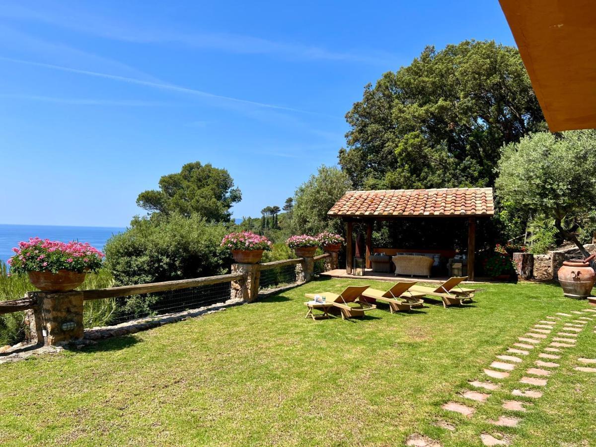 Villa A Cala Piccola Монте-Арджентарио Экстерьер фото