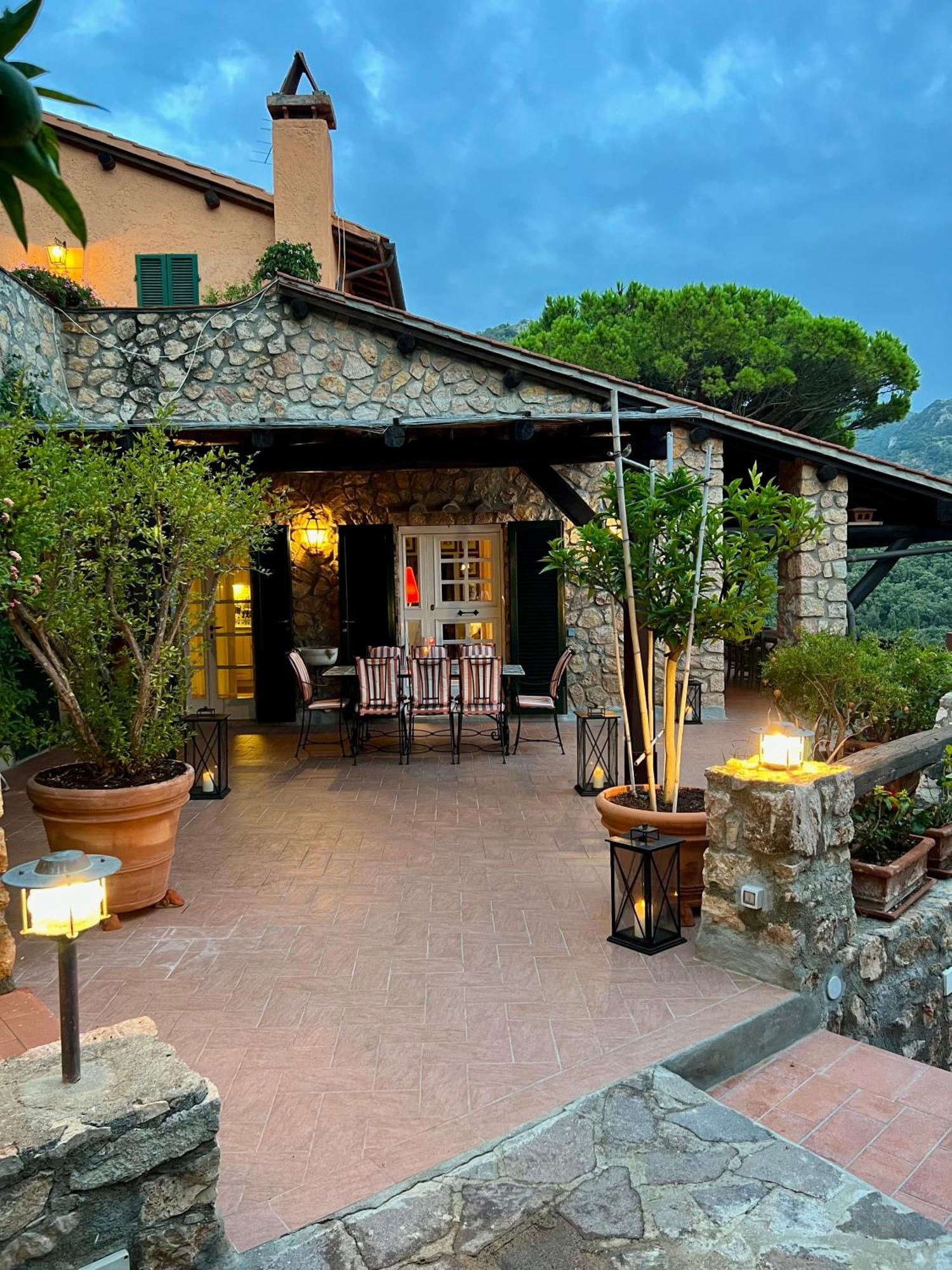 Villa A Cala Piccola Монте-Арджентарио Экстерьер фото