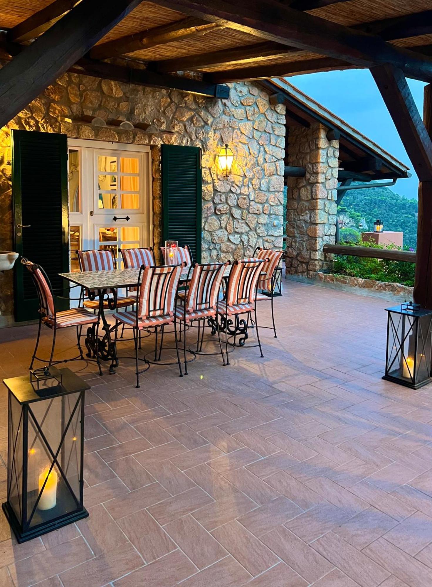Villa A Cala Piccola Монте-Арджентарио Экстерьер фото